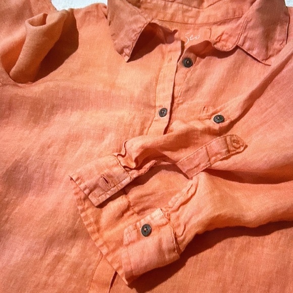 Kyla Seo Ezra Linen Tunic. Size Medium. - Picture 10 of 14